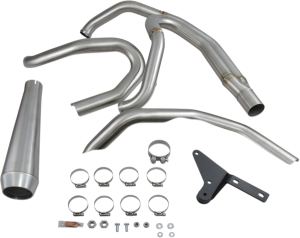 2-into-1 Road Rage Exhaust System Black