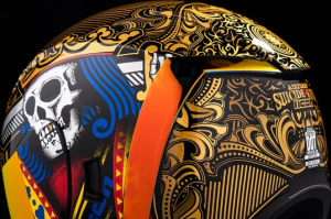 Airform Suicide King Helmet Gold M, 5, nordicamoto.ro