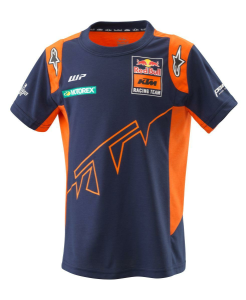 Tricou Copii KTM Replica Team Dark Blue/Orange