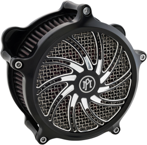 Super Gas Universal Faceplate Black, Silver