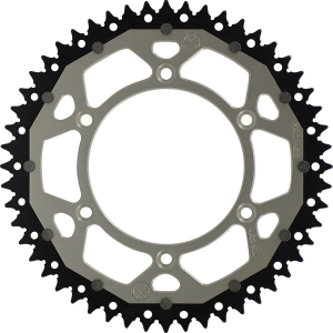 MOOSE RACING Pinion dublu argintiu, 2, nordicamoto.ro