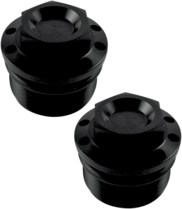 Fork Tube Caps Black, 2, nordicamoto.ro