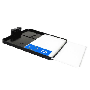 License Plate Side Mounts White, 3, nordicamoto.ro