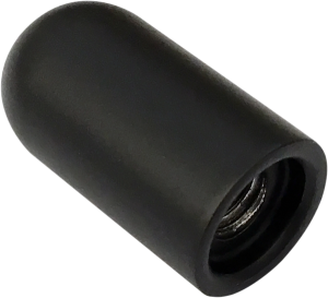Aluminum Antenna Stud Cap Black