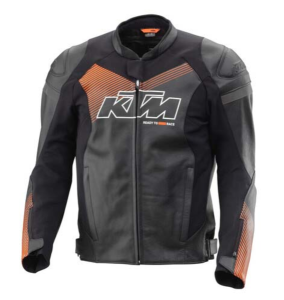 Geaca Piele KTM Tension V2 Orange/Black