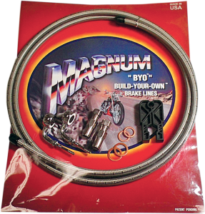 Byo® Build-your-own® Dot Brake Line Kit Raw, Silver