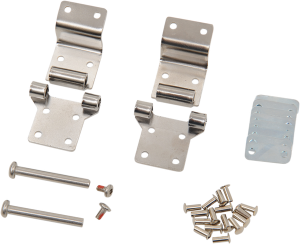 Tour-pak® Hardware Hinge Kit Silver, 1, nordicamoto.ro