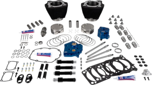 Engine Performance Kit Non-Highlighted Fins-Wrinkle Black, 1, nordicamoto.ro