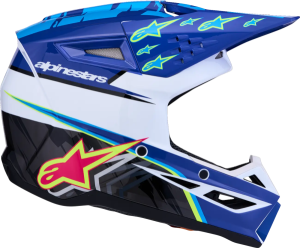 Casca Copii Alpinestars SM3 Falcon Albastru/Negru/Roz S, 2, nordicamoto.ro