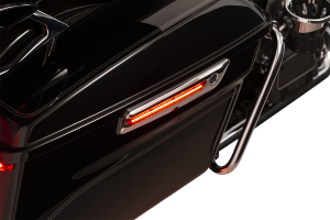 Led Saddlebag Hinge Covers Silver, 1, nordicamoto.ro