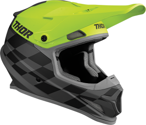 Casca Thor Sector Birdrock Fluorescent Yellow/Gray/Matte 2XL, 5, nordicamoto.ro