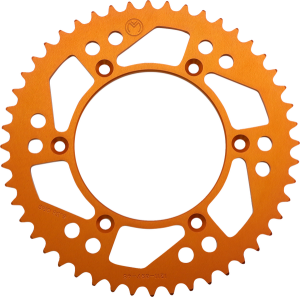 MOOSE RACING Rear Aluminum Sprocket Orange, 4, nordicamoto.ro