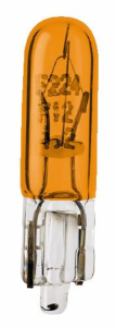 Filament Glass Wedge Bulbs Amber 