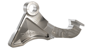 Assault Series Radial Caliper Mount Raw, Silver, 2, nordicamoto.ro