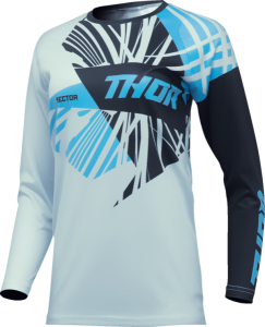 Tricou Dama Thor Sector Split Black/Blue