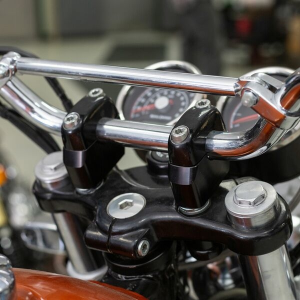 Handlebar Risers Black, 2, nordicamoto.ro