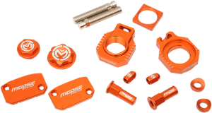 MOOSE RACING Bling Pack Kit Orange, Anodized, 1, nordicamoto.ro