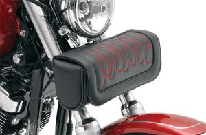 Highwayman Tattoo Tool Pouch Black, Red, 5, nordicamoto.ro