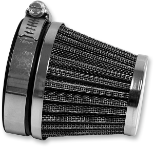 Clamp-on Pod Air Filter Chrome