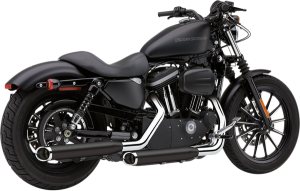 3(r) Slashcut Slip-on Mufflers Black