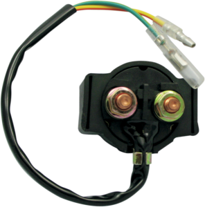 Solenoid Switch For Honda Black