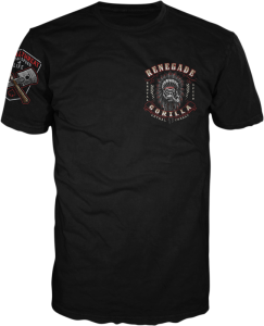 Tee Vv Renegadebkr Blk Xl Black XL, 1, nordicamoto.ro