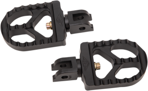 Serrated Foot Pegs Black
