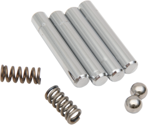 Passenger Floorboard Pivot Pin Kit Silver, 1, nordicamoto.ro
