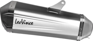 Tobă de eșapament LeoVince LV-12 R Slip-On pentru Suzuki V-Strom 1050, 2, nordicamoto.ro