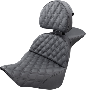 Explorer Lattice Stitch Seat Black, 1, nordicamoto.ro
