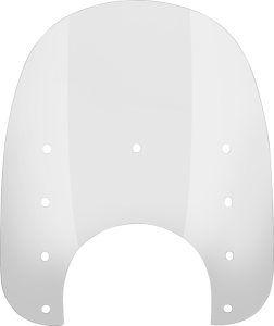 Replacement Slim Windshield Plastic Clear, 1, nordicamoto.ro