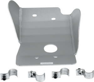 Placă de protecție din aluminiu MOOSE RACING (argintie), 1, nordicamoto.ro