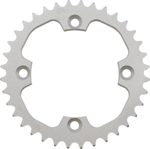 MOOSE RACING Pinion spate din aluminiu pentru ATV, argintiu, 2, nordicamoto.ro