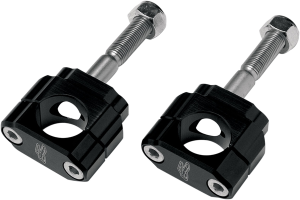 Rubber-mounted Handlebar Clamp Black
