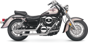 Drag Pipes Exhaust System Chrome