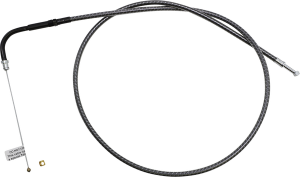 Karbonfibr Braided Throttle/idle Cable Black