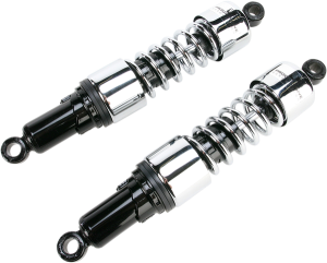 412 Series Cruiser Shocks Black, Chrome