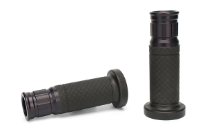 Handlebar Grip Black, Anodized