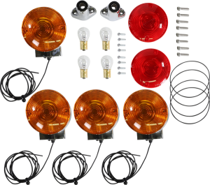Marker Light Kits Chrome, 1, nordicamoto.ro