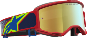 Vision 5 Drag Goggle Red, Blue, 3, nordicamoto.ro
