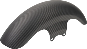 Carbon Front Mid Length Fender Black, 1, nordicamoto.ro