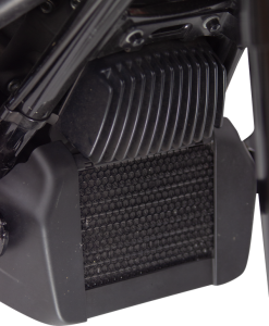 Oil Cooler Guard Black, 4, nordicamoto.ro