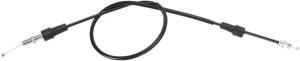 MOOSE RACING Black Vinyl Throttle Cable Black 