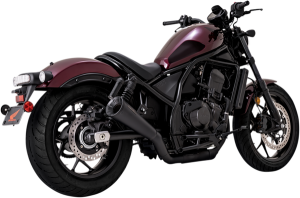 Upsweep Slip-on Muffler Matte Black 