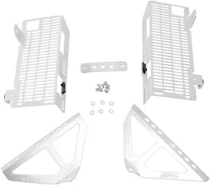 Radiator Guard Brushed Aluminum