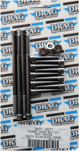 Socket-head Bolt Set Black Chrome, 1, nordicamoto.ro