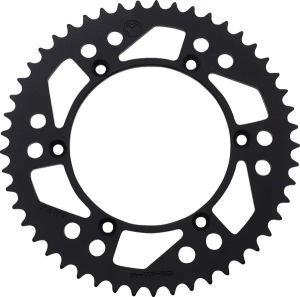 MOOSE RACING Rear Aluminum Sprocket Black 