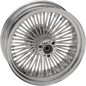 Wheel Assemblies Laced 50-spoke Rear Chrome Silver, 1, nordicamoto.ro