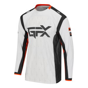 Tricouri sport, GFX AIR JERSEY WHITE, nordicamoto.ro