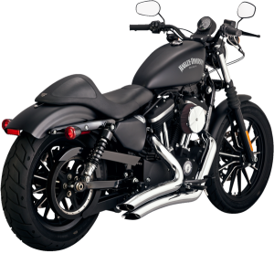 Big Radius Exhaust System Chrome 